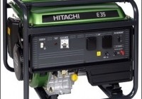 Бензогенератор E35 Hitachi