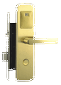 Электронный замок MS3800 с доступом по RFID-карте и резервным доступом по механическому ключу
