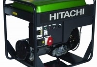 Бензиновый трёхфазный генератор E100 (3P) Hitachi