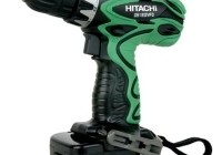 Аккумуляторный шуруповерт + фонарь DS12DVF3 Hitachi