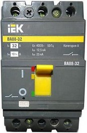 Автоматический выключатель ВА88-32  3Р  125А  25кА  ИЭК | арт. SVA10-3-0125